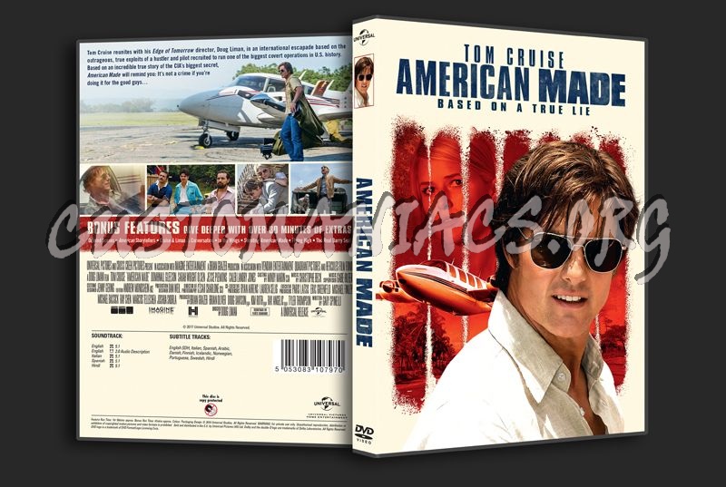 American Made dvd cover