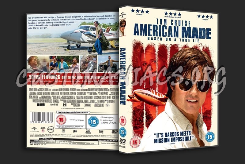 American Made dvd cover