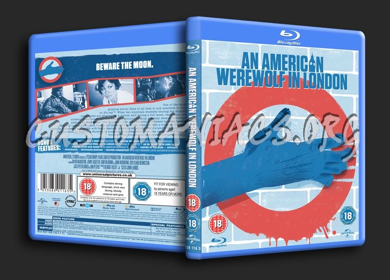 An American Werewolf in London blu-ray cover