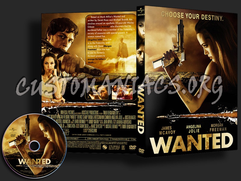 Wanted dvd cover
