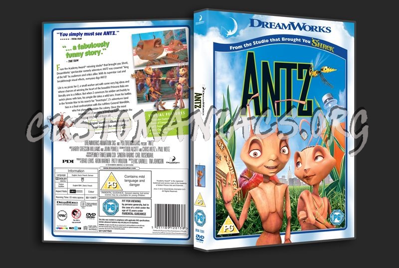 Antz dvd cover