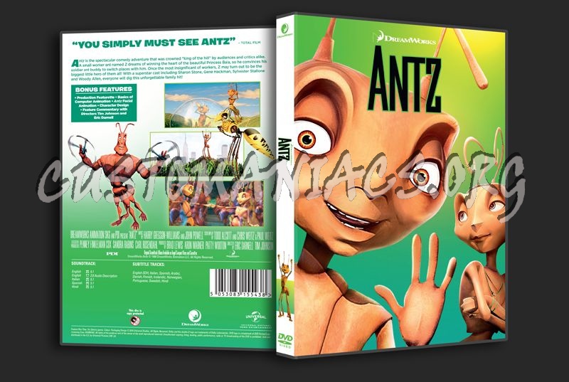 Antz dvd cover