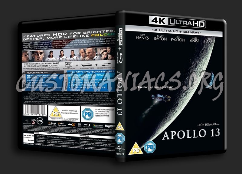 Apollo 13 4K blu-ray cover