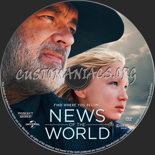 News Of The World dvd label