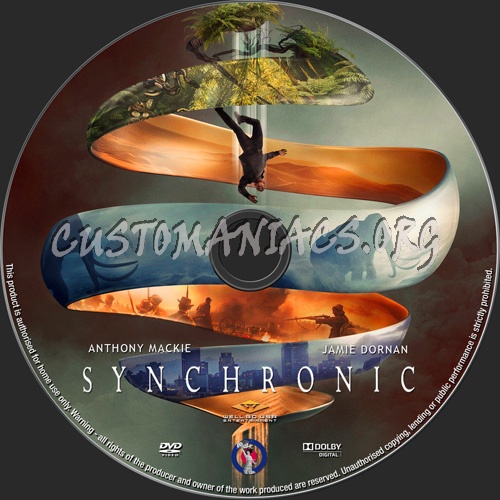 Synchronic dvd label