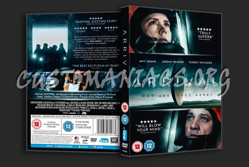 Arrival dvd cover