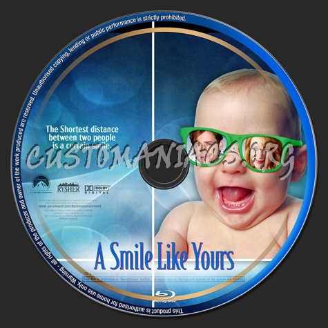 A Smile Like Yours (1997) blu-ray label