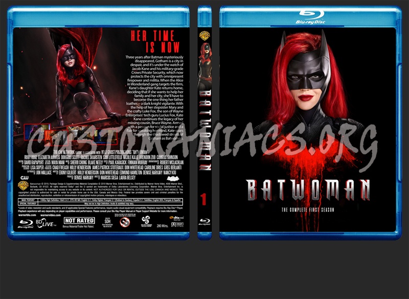 Batwoman Season 1 blu-ray cover