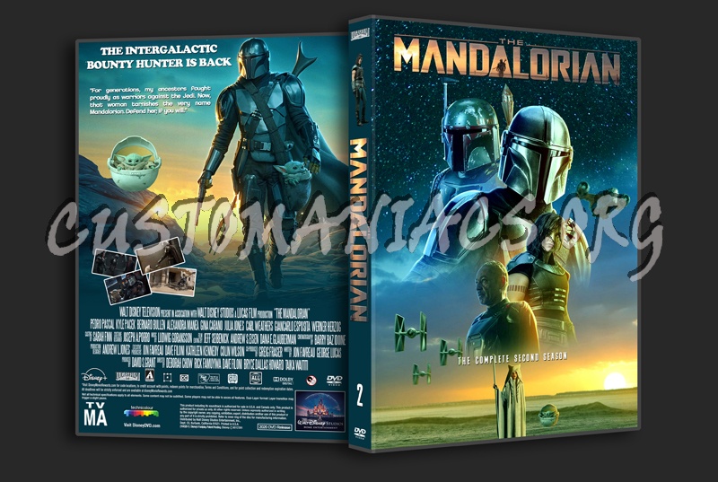 The Mandalorian Season 2 dvd cover