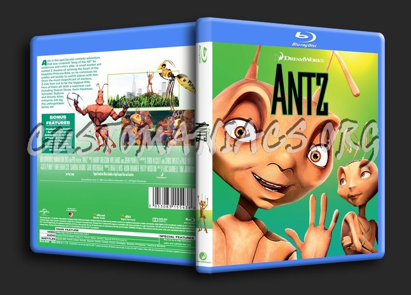 Antz blu-ray cover