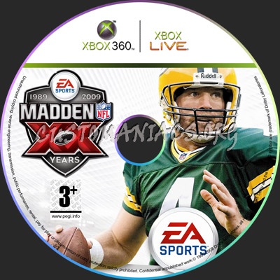 Madden NFL 09 dvd label - DVD Covers & Labels by Customaniacs, id