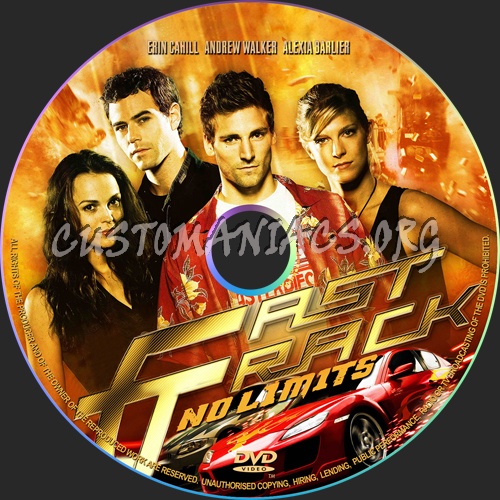 Fast Track No Limits dvd label