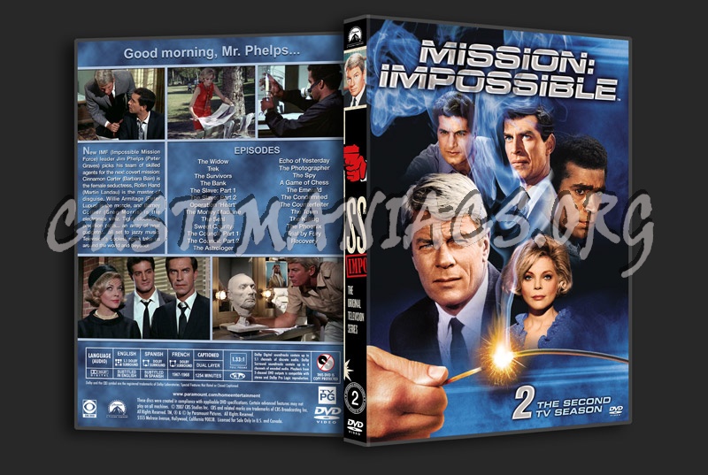 Mission Impossible - The Original TV Series dvd cover