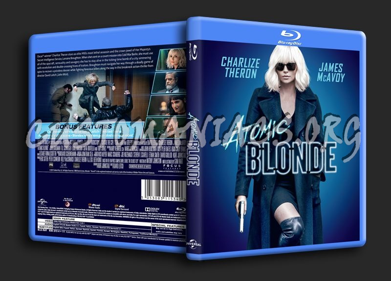 Atomic Blonde blu-ray cover