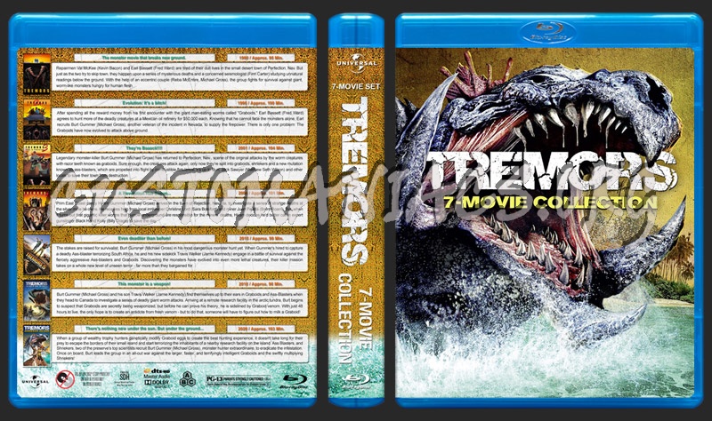 Tremors Collection blu-ray cover