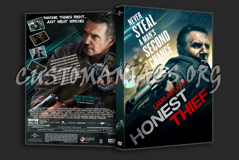 Honest Thief dvd cover