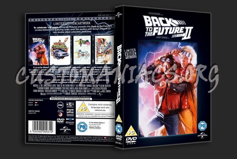 Back to the Future Part 2 dvd cover