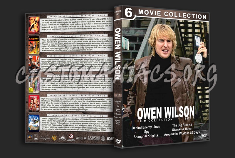 Owen Wilson Filmography - Set 3 dvd cover