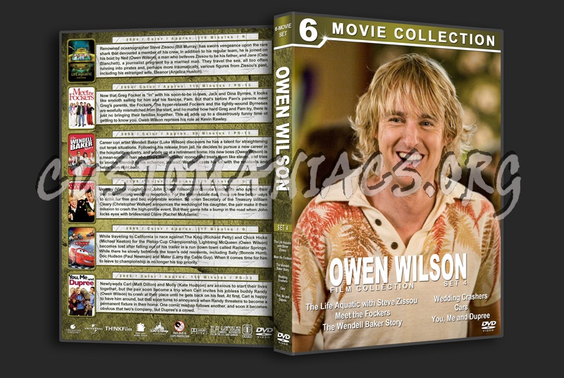 Owen Wilson Filmography - Set 4 dvd cover