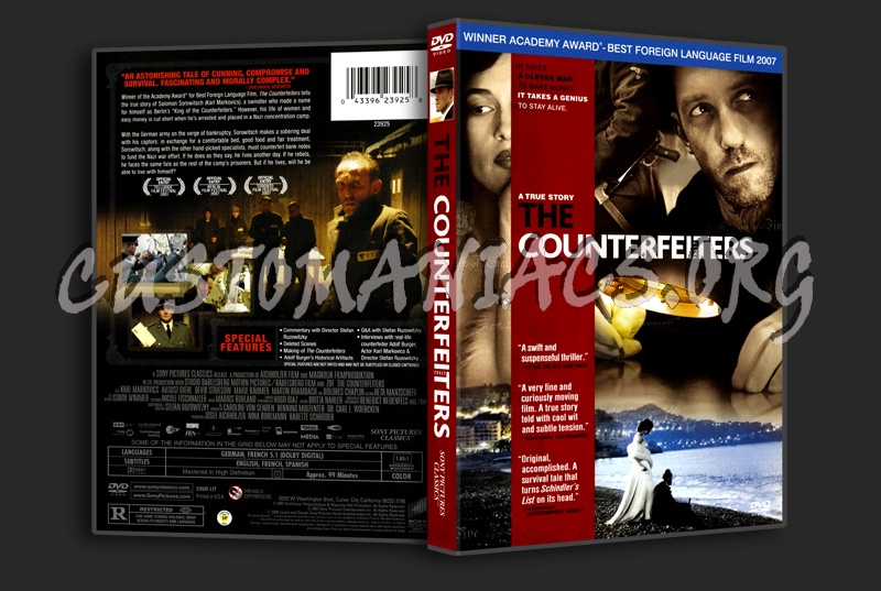 The Counterfeiters dvd cover
