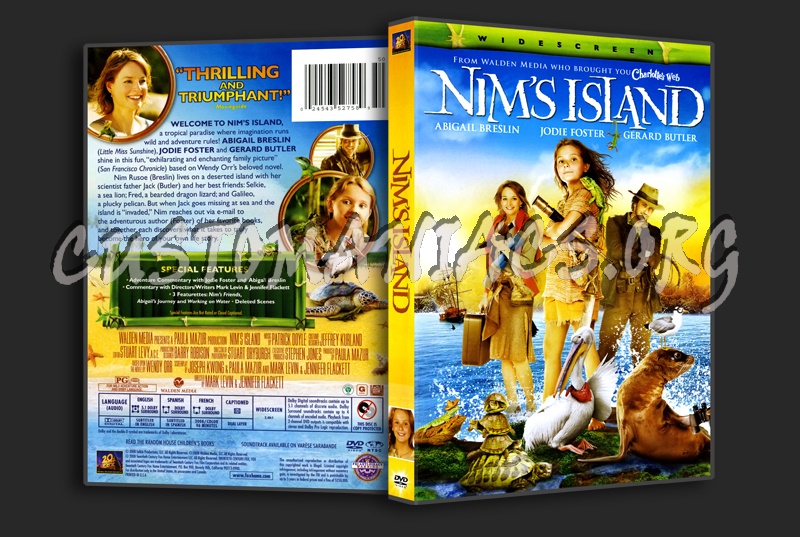 Nim's Island dvd cover - DVD Covers & Labels by Customaniacs, id: 44276  free download highres dvd cover