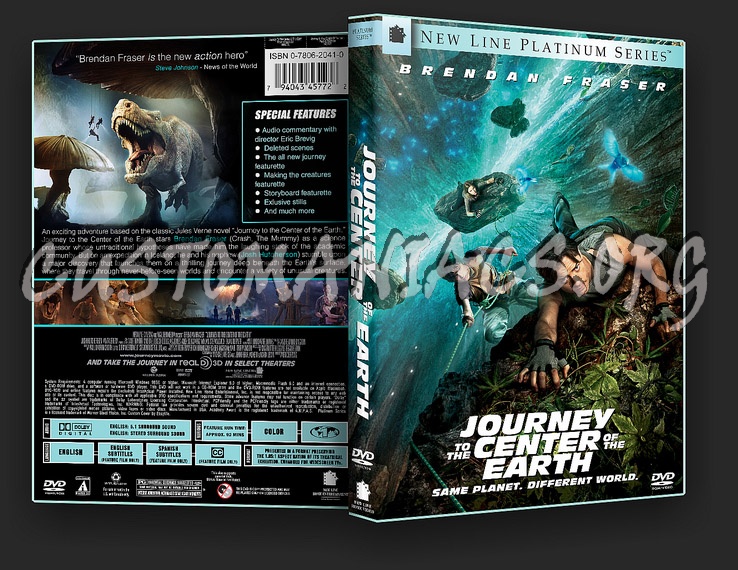 Journey To The Center Of The Earth dvd cover