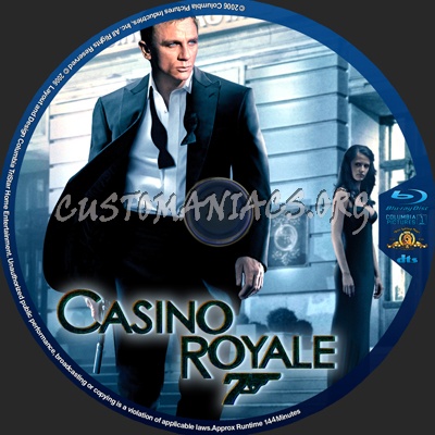 007- Casino Royale blu-ray label