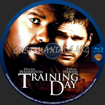 Training Day blu-ray label
