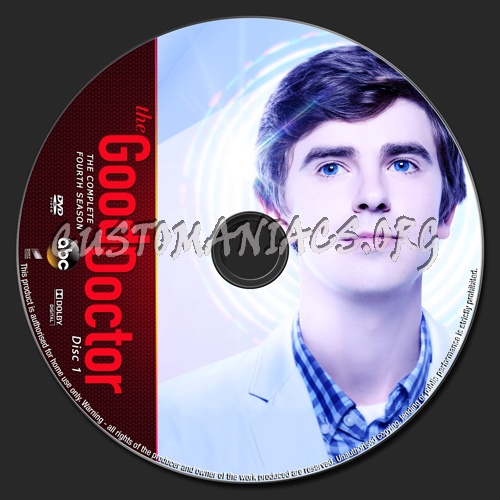 The Good Doctor Season 4 dvd label