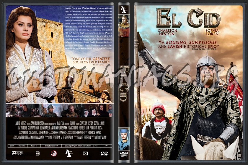 El Cid dvd cover