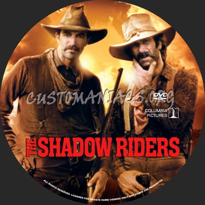 The Shadow Rider dvd label