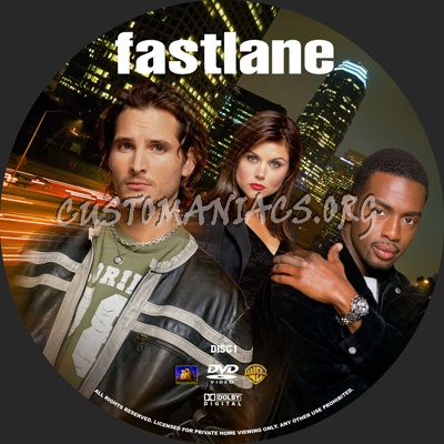 Fastlane dvd label