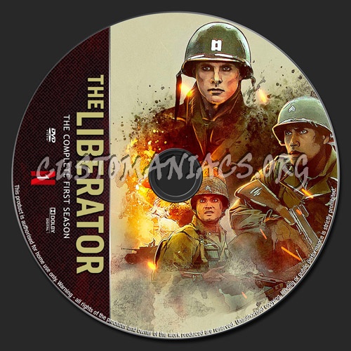 The Liberator Season 1 dvd label