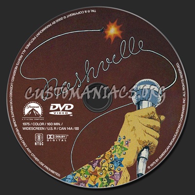 Nashville dvd label