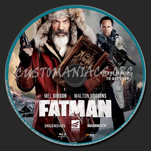 Fatman blu-ray label