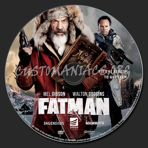 Fatman dvd label