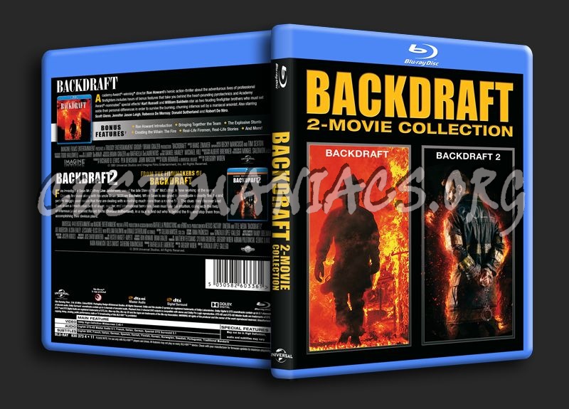 Backdraft 2-Movie Collection blu-ray cover