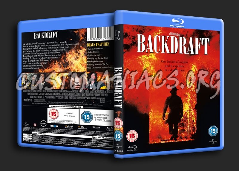 Backdraft blu-ray cover