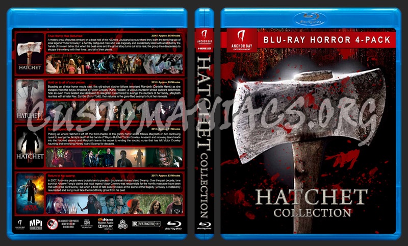 Hatchet Collection blu-ray cover
