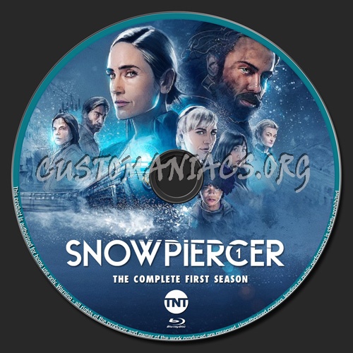 Snowpiercer Season 1 blu-ray label
