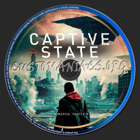 Captive State (2019) blu-ray label