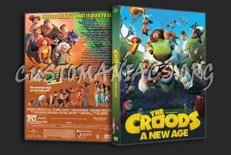 The Croods: A New Age dvd cover