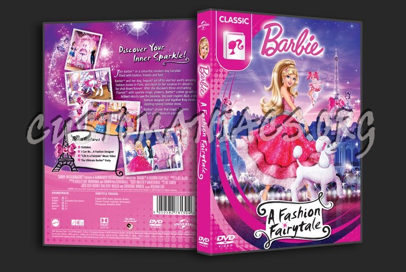 Barbie A Fashion Fairytale dvd cover