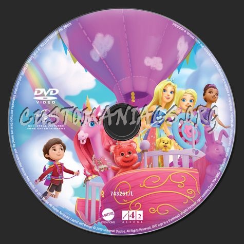 Barbie Dreamtopia Festival of Fun dvd label