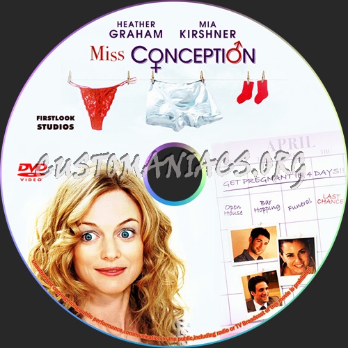 Miss Conception dvd label