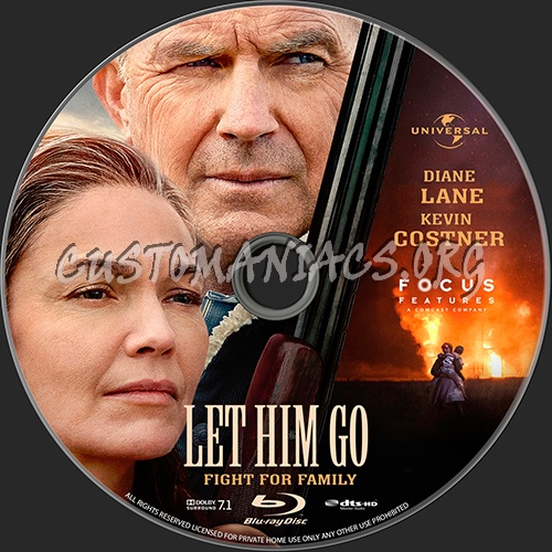 Let Him Go (2020) Blu-Ray Label blu-ray label