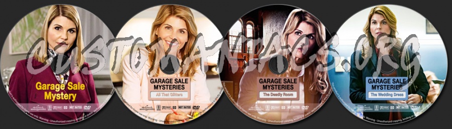 Garage Sales Mysteries - Collection 1 dvd label