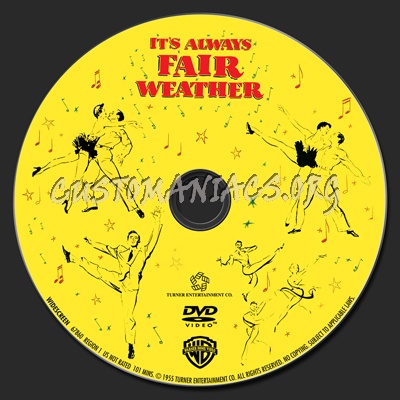 It's Always Fair Weather dvd label