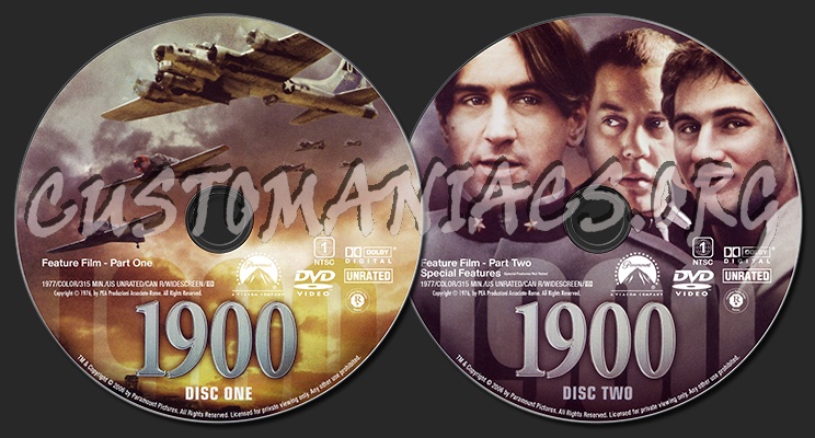1900 dvd label
