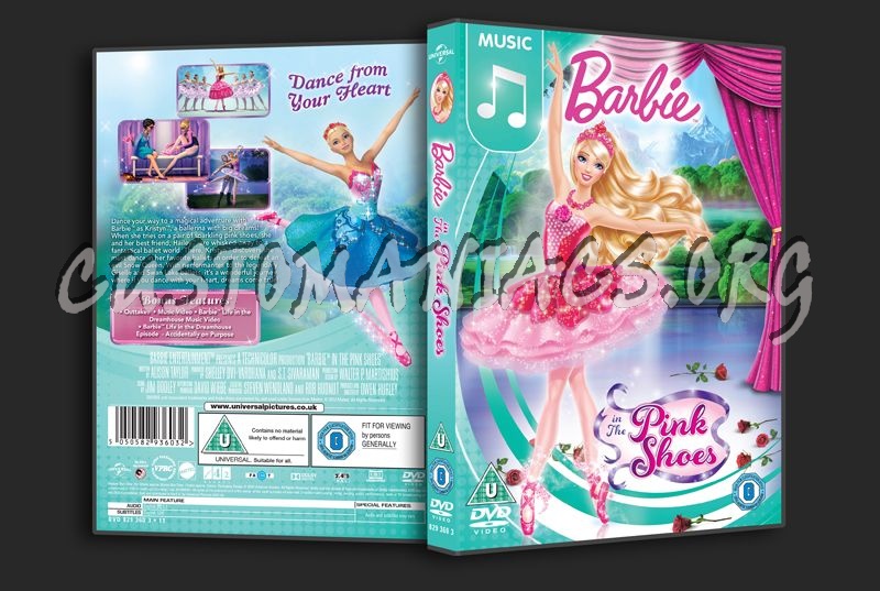 Barbie in the Pink Shoes dvd cover